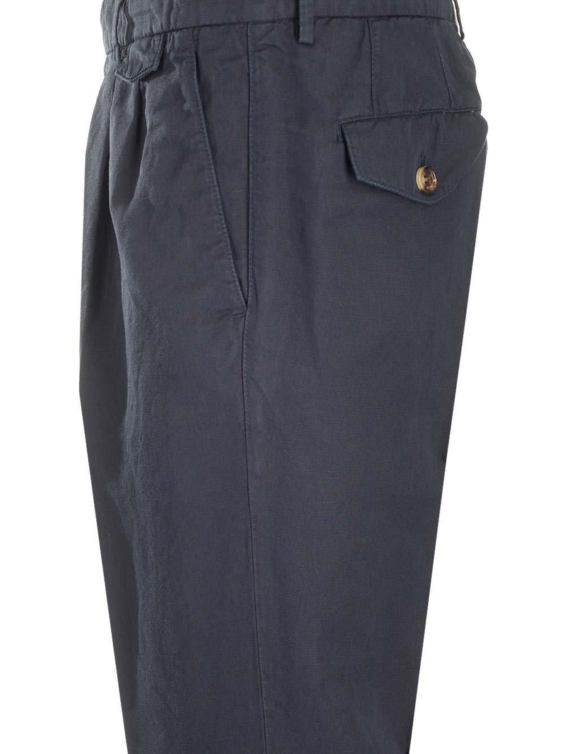 Brunello Cucinelli Pleat Tapered Leg Trousers - Men