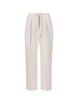 Brunello Cucinelli Pleated Straight-leg Pants - Women