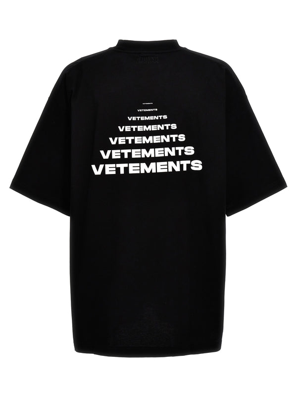 VETEMENTS pyramid Logo T-shirt - Unisex
