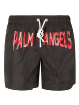 Palm Angels Monogram City Swim Shorts - Men