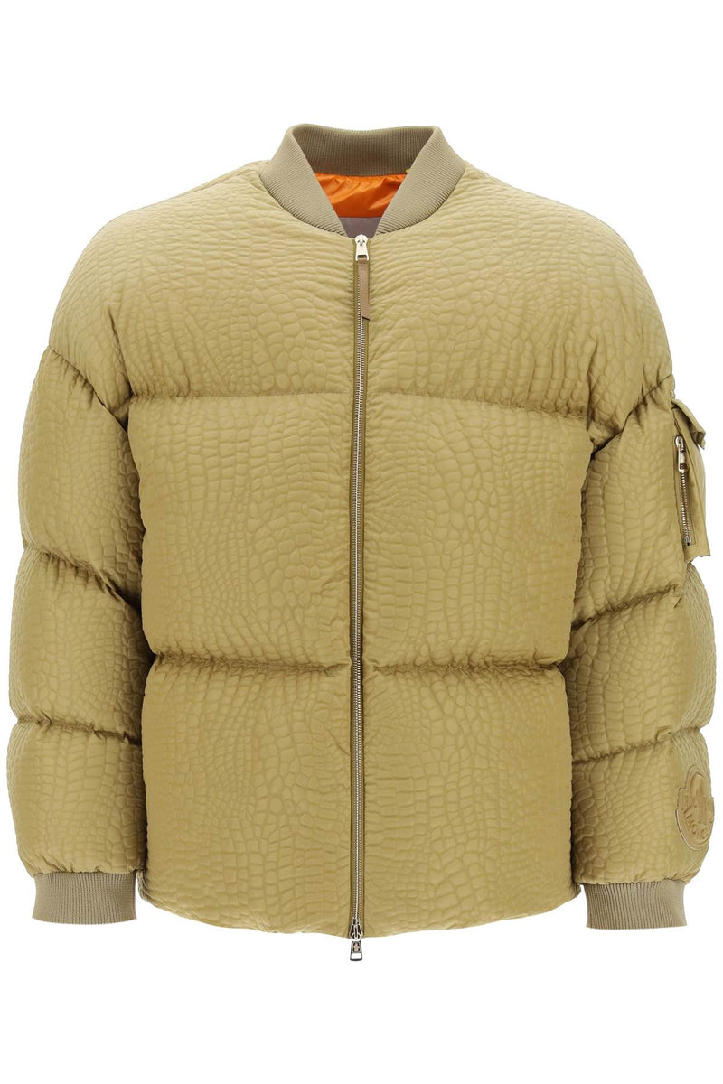 Moncler Centaurus Croco-embossed Puffer Jacket - Men