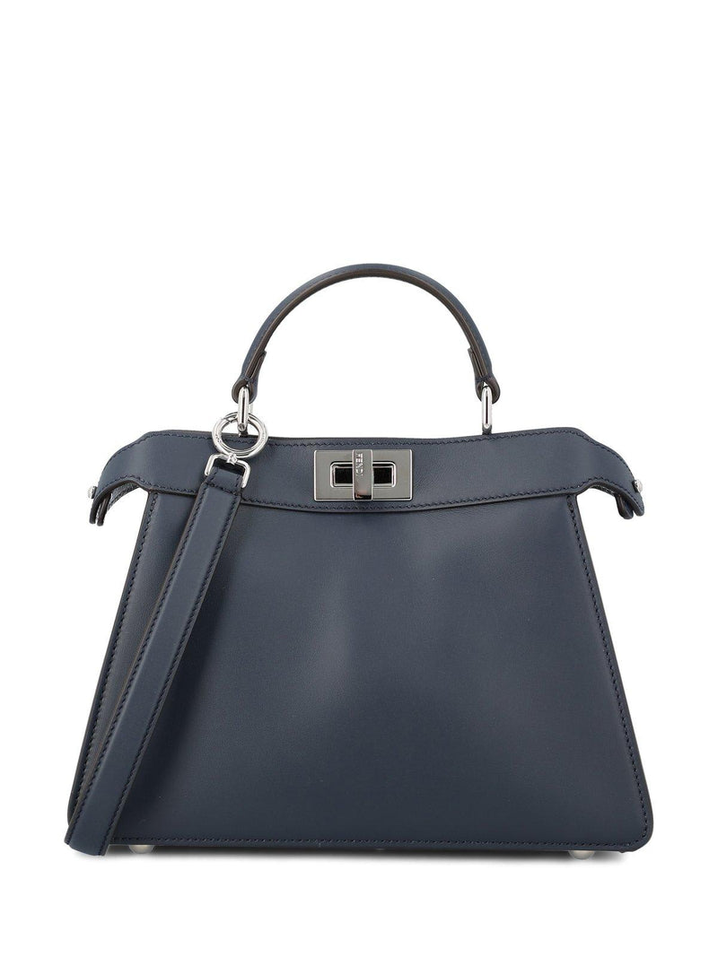 Fendi Peekaboo Lock Twist Top Handle Bag - Women