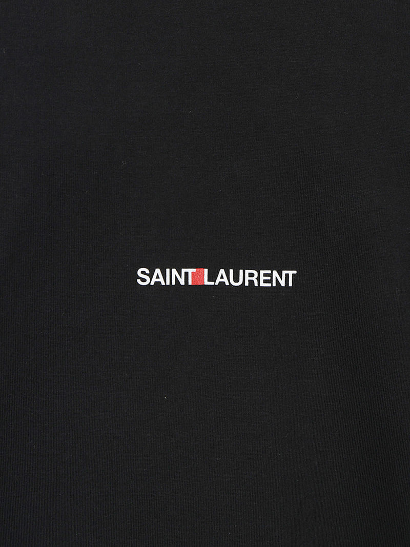 Saint Laurent Cotton T-shirt With Logo - Men