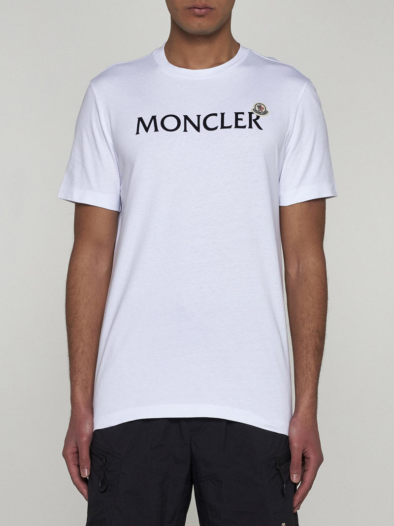 Moncler Logo Cotton T-shirt - Men