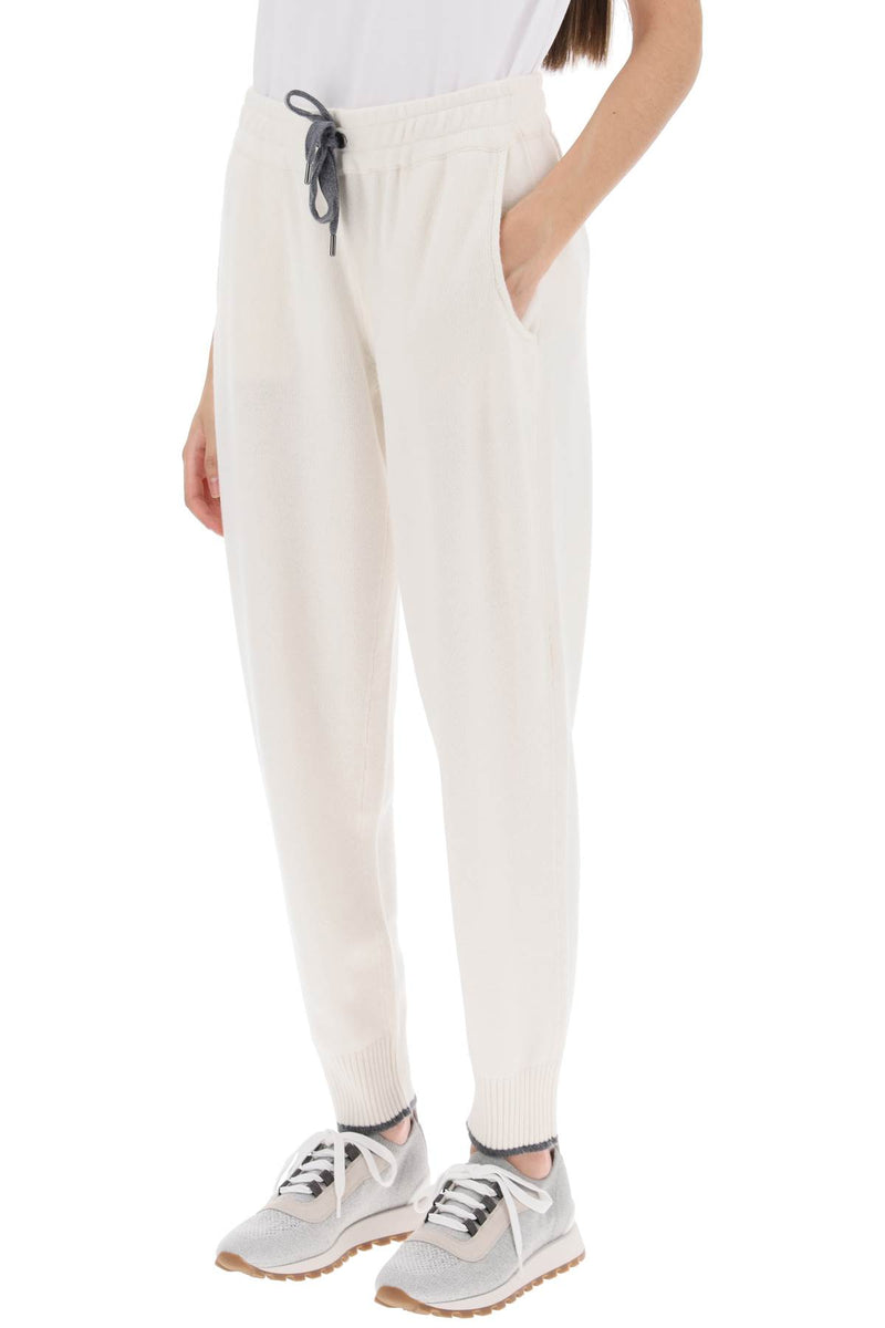 Brunello Cucinelli Cashmere Jogging Pants - Women