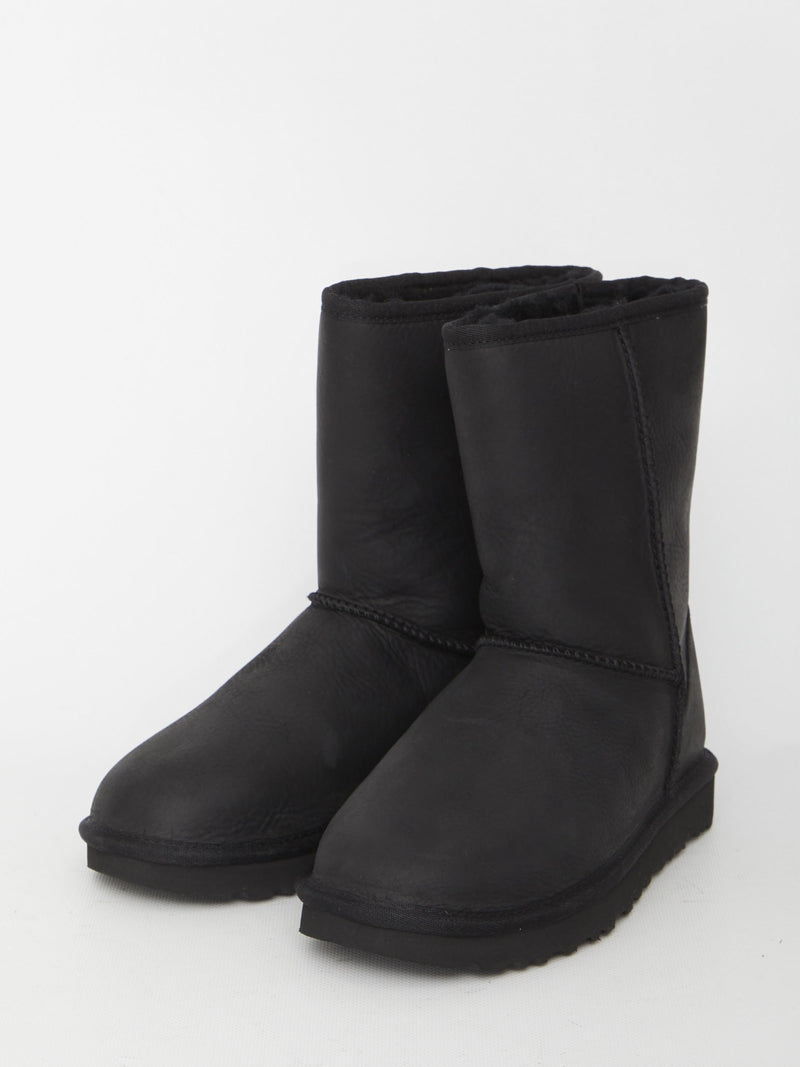 Classic Short Leather Ugg - Women