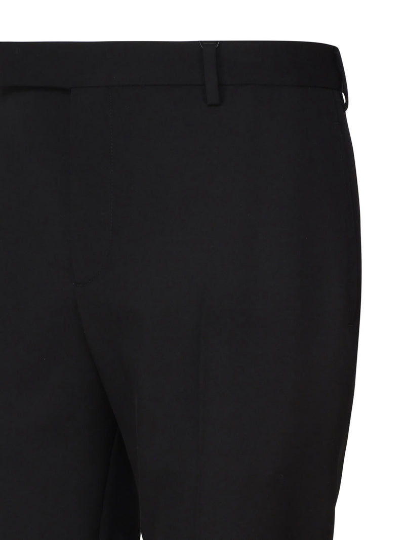 Saint Laurent Iconic Le Low-waisted Wool Tuxedo Trousers - Men