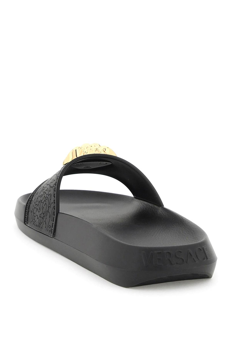 Versace palazzo Rubber Slides - Women