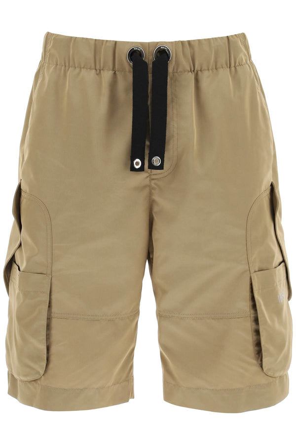 Versace Beige Nylon Shorts - Men
