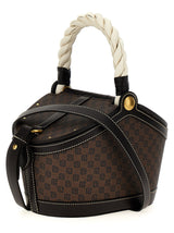 Balmain Monogram Bucket Handbag - Women