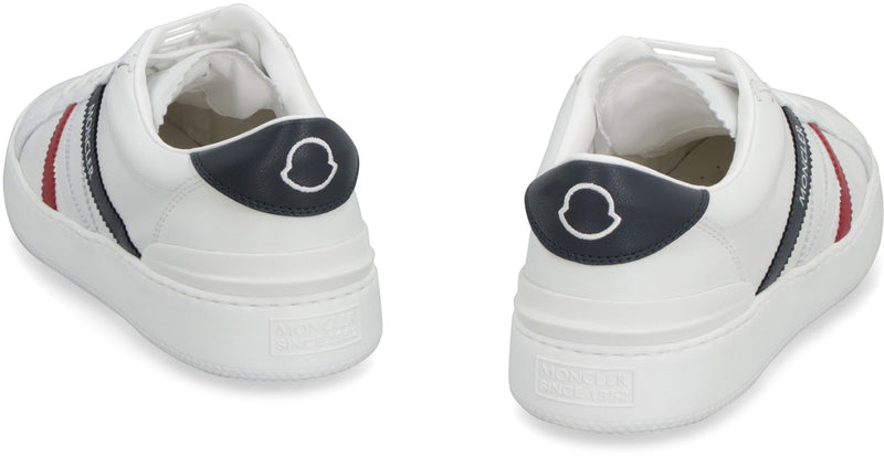 Moncler Monaco Leather Low-top Sneakers - Men