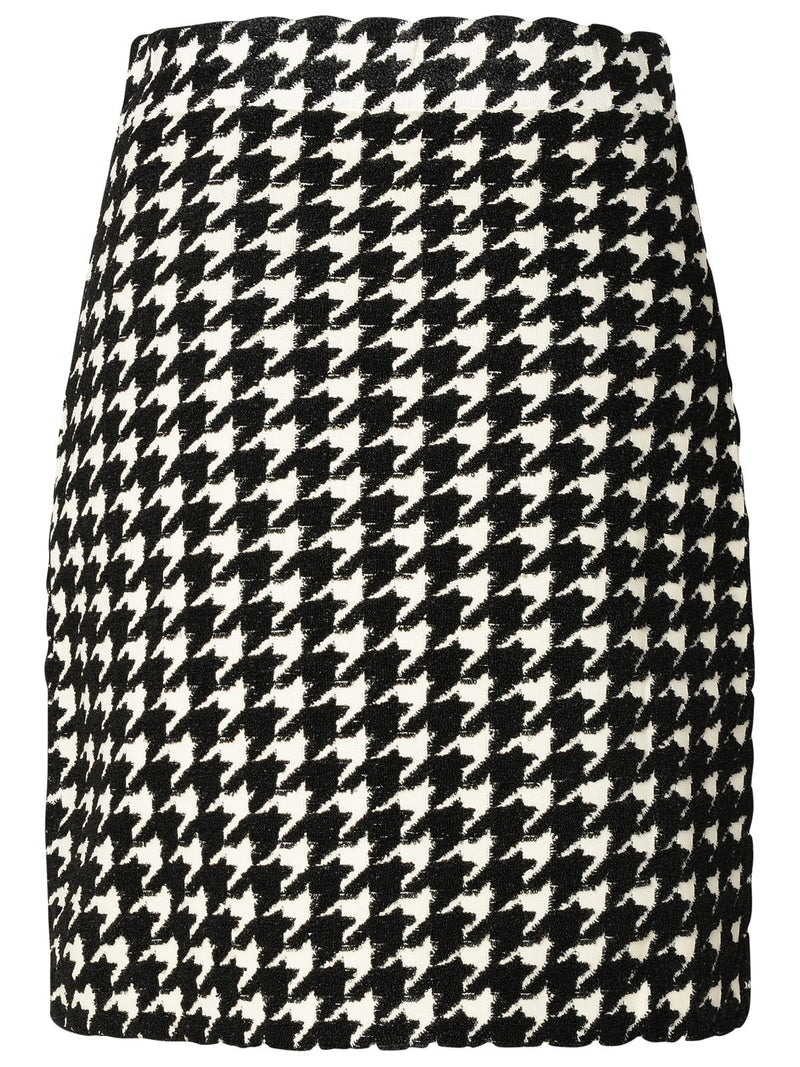 Burberry Black Viscose Blend Skirt - Women