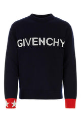 Givenchy Midnight Blue Wool Sweater - Men