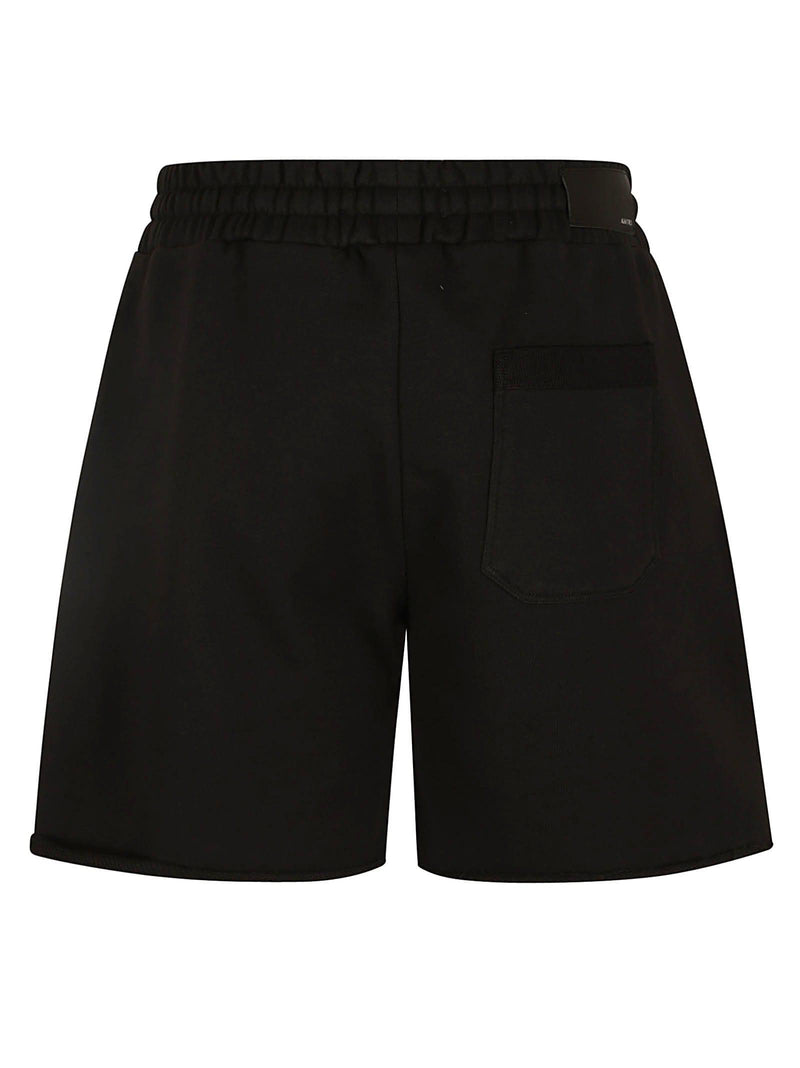 AMIRI Elastic Drawstring Waist Logo Shorts - Men - Piano Luigi