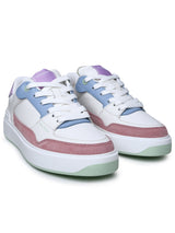 Balmain Multicolor Leather Sneakers - Women