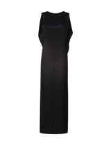 Fendi Ff Satin Sleeveless Dress - Women