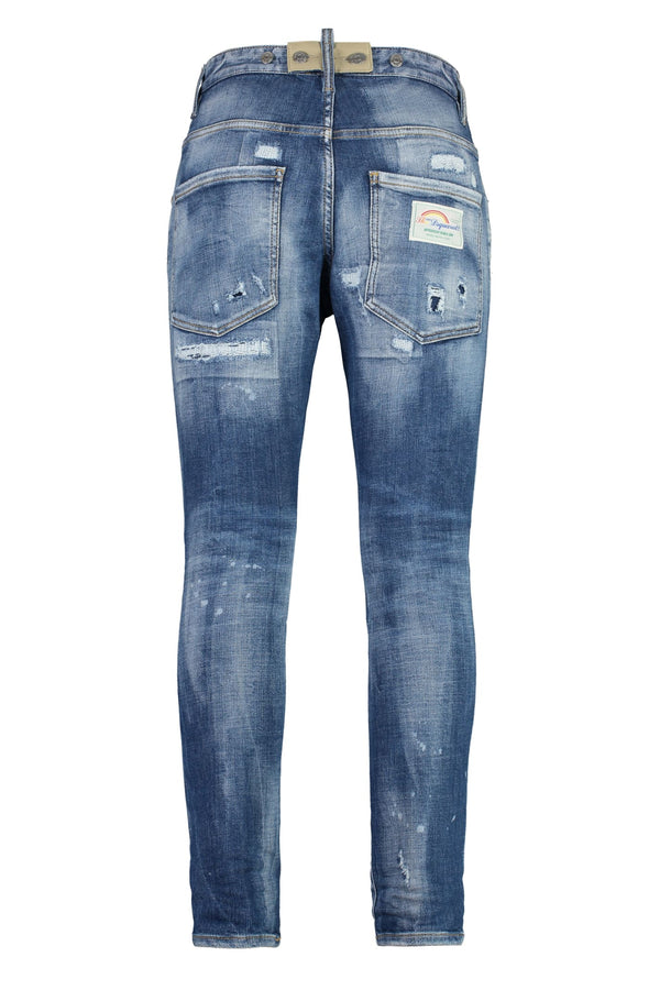 Dsquared2 Destroyed Slim Fit Jeans - Men