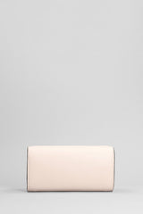 Christian Louboutin Loubi54 Wallet In Rose-pink Leather - Women