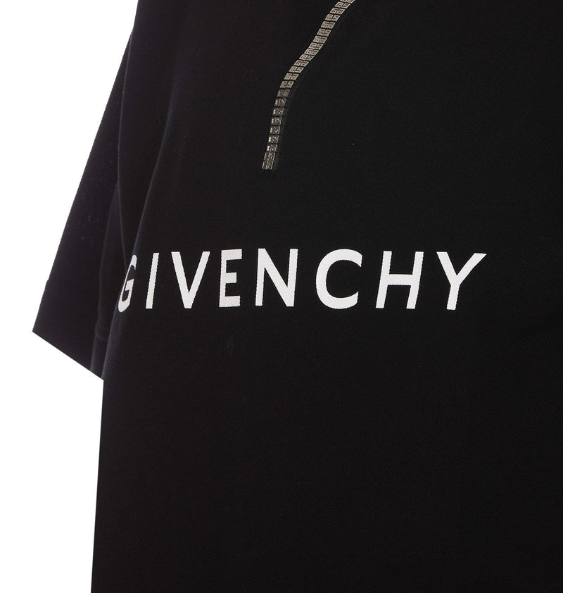 Givenchy Logo Printed Collared Polo Shirt - Men