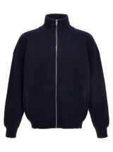 Gucci Logo Embroidery Ribbed Cardigan - Men - Piano Luigi