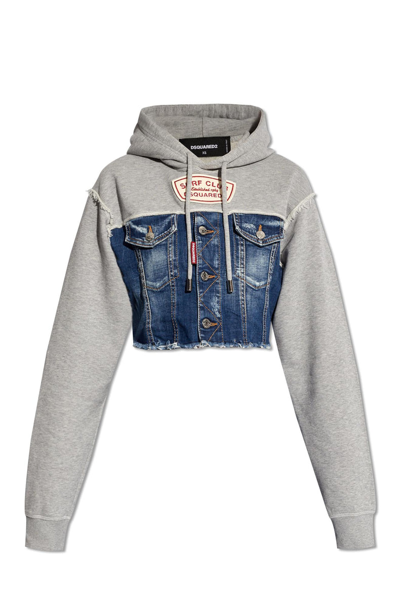 Dsquared2 Panelled Hoodie - Women