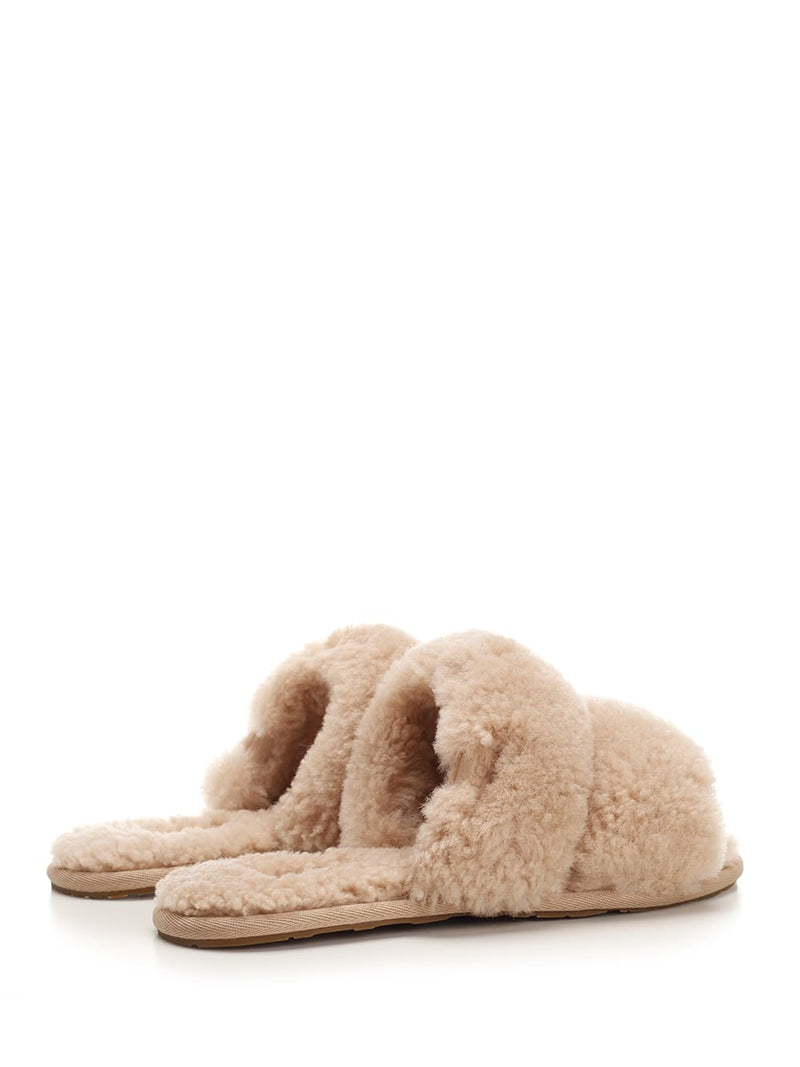 UGG Sand maxi Curly Scuffetta Slipper - Women