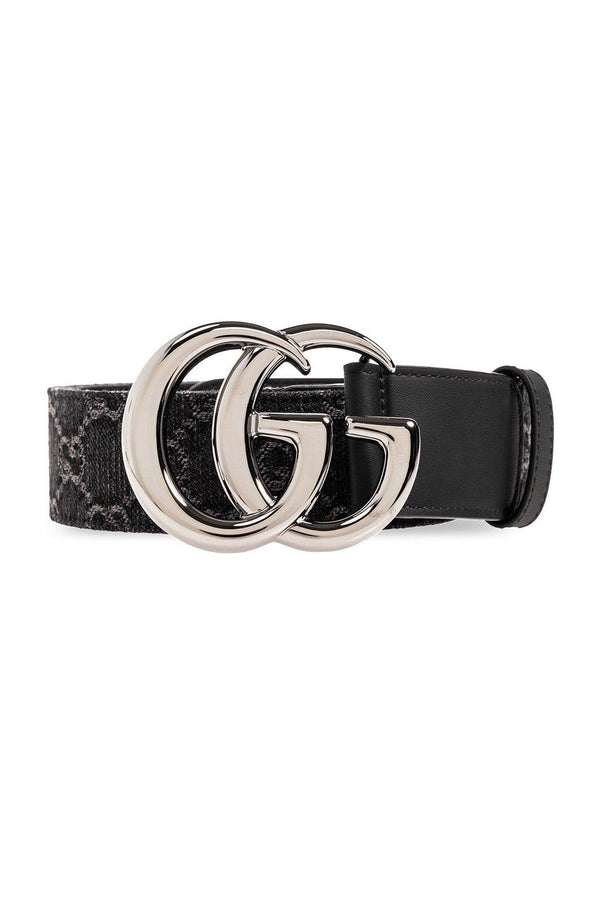 Gucci Logo Plaque Monogrammed Belts - Women