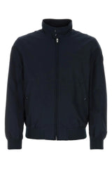 Woolrich Dark Blue Cotton Blend Cruiser Jacket - Men