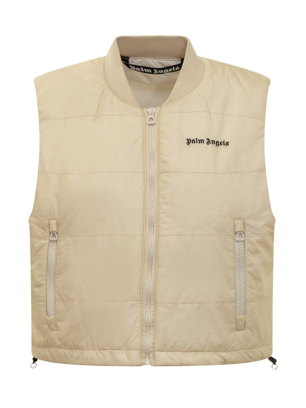 Palm Angels Vest With Logo - Women