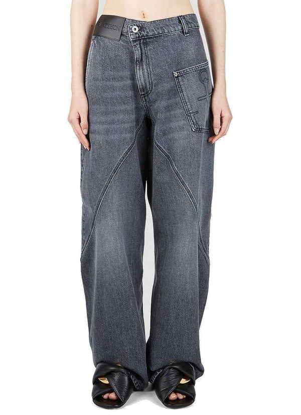 J.W. Anderson Twisted Workwear Jeans - Women - Piano Luigi