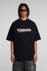 VETEMENTS T-shirt In Black Cotton - Men