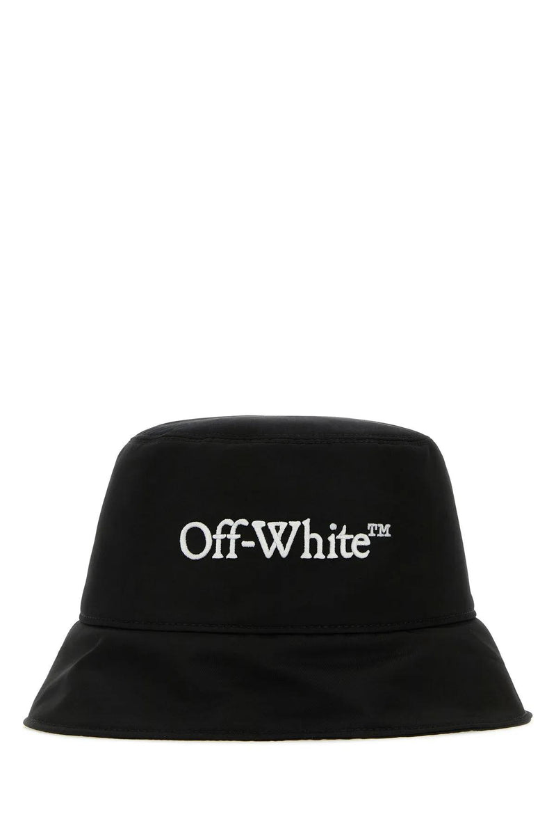 Off-White Black Polyester Bucket Hat - Women