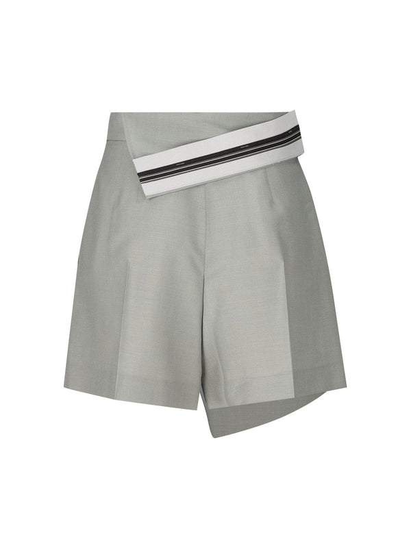 Fendi Asymmetrical Layered Shorts - Women