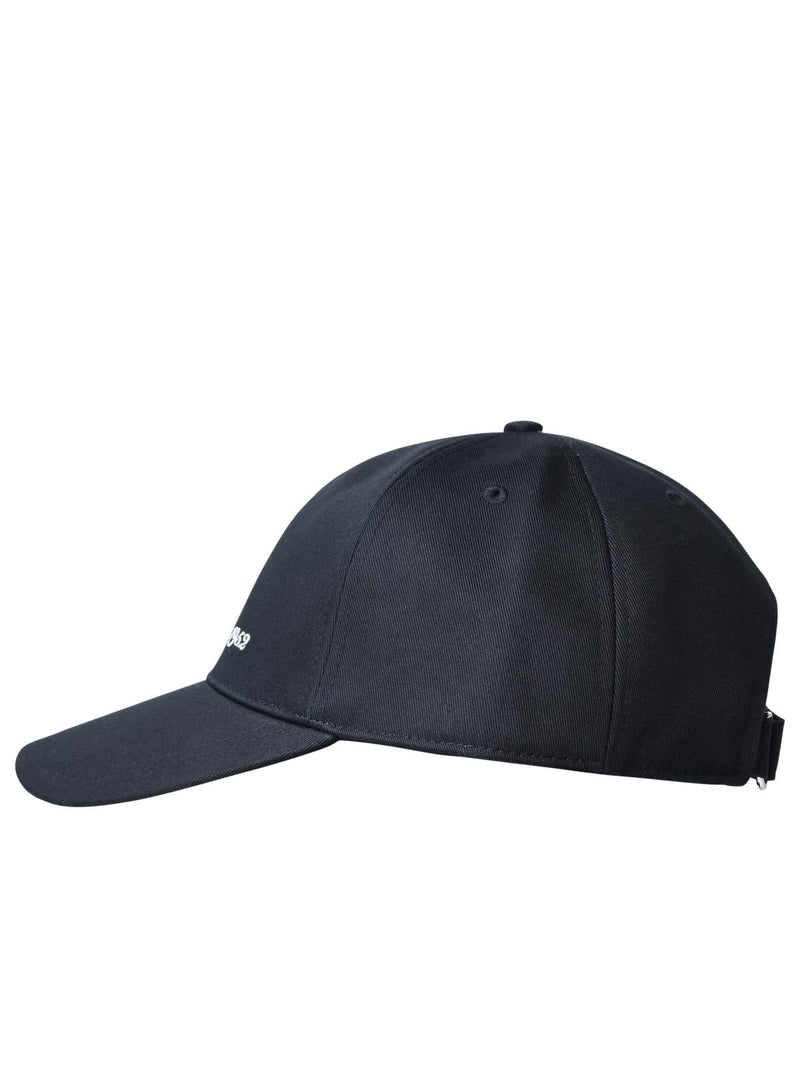 Moncler Black Cotton Hat - Men