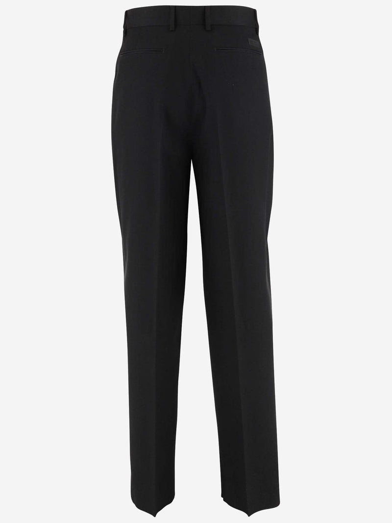 Versace Wool Twill Pants - Men