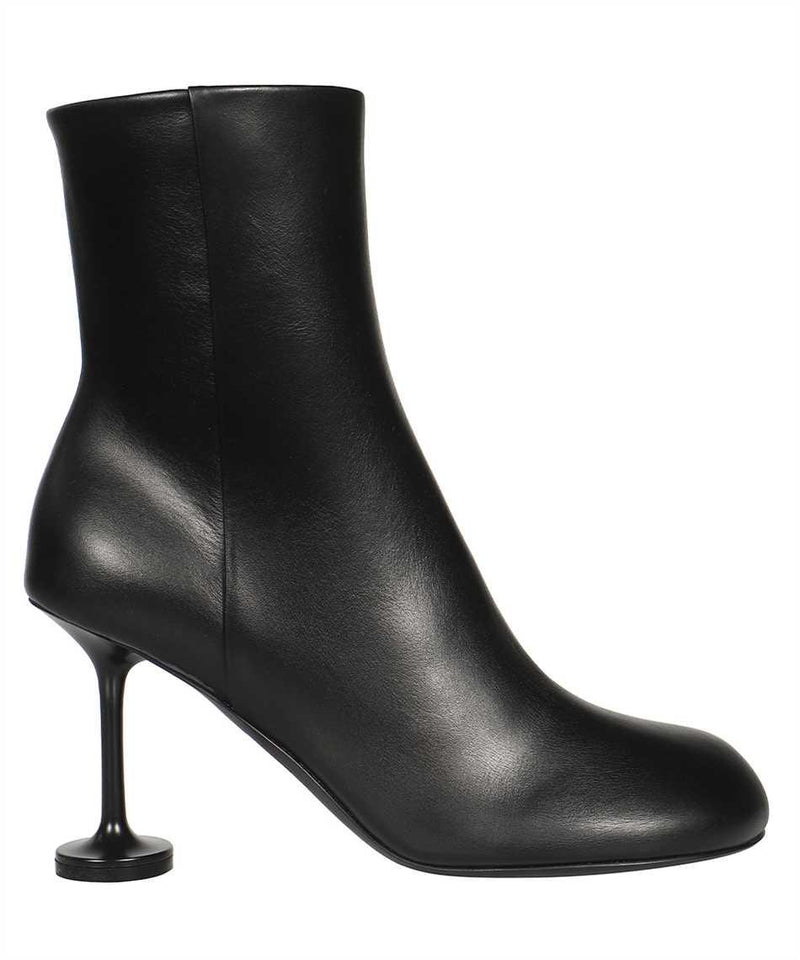 Balenciaga Leather Ankle Boots - Women - Piano Luigi