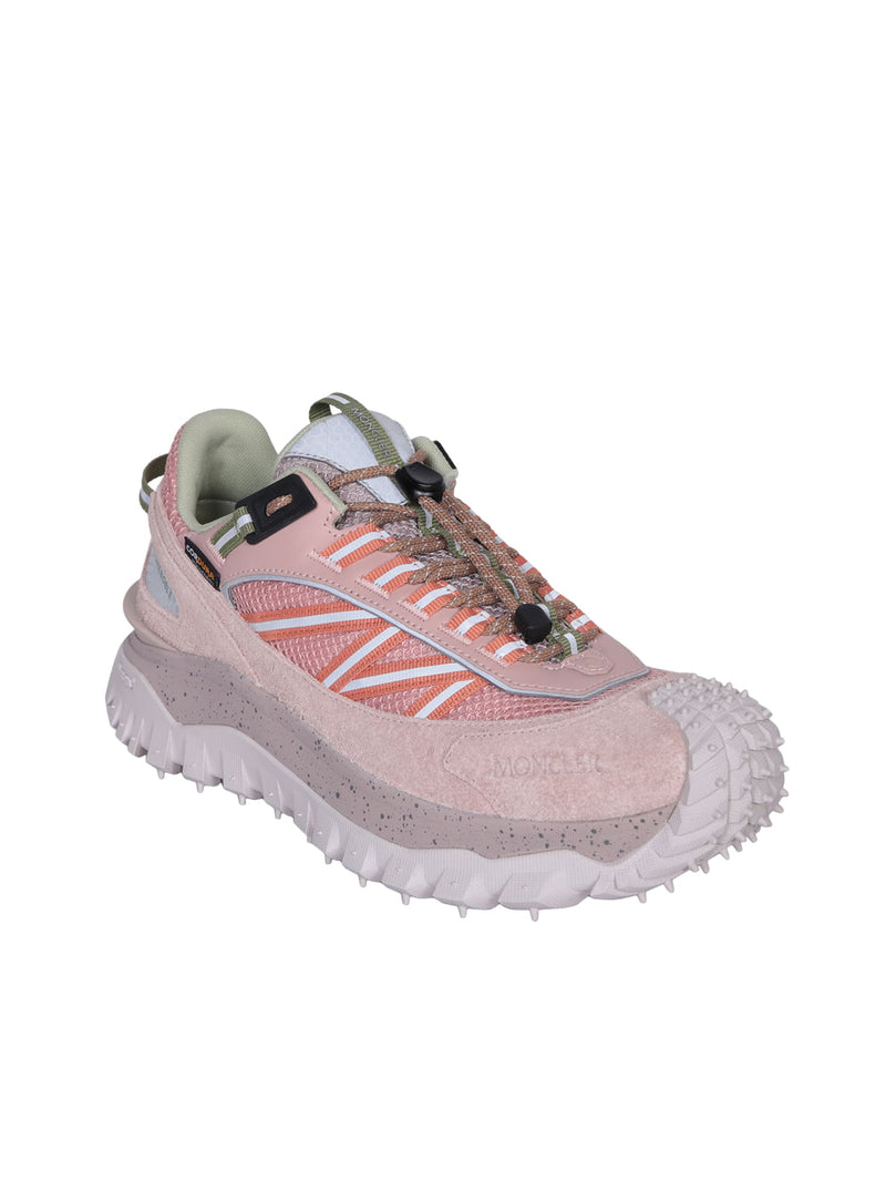 Moncler Runner Trailgrip Pink Sneakers - Women