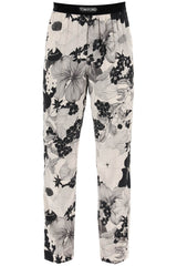 Tom Ford Pajama Pants In Floral Silk - Men