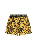 Versace Barocco Print Pijama Shorts - Women