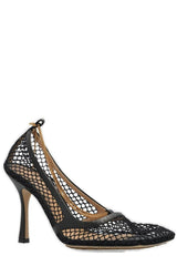 Bottega Veneta Mesh Square-toe Pumps - Women - Piano Luigi