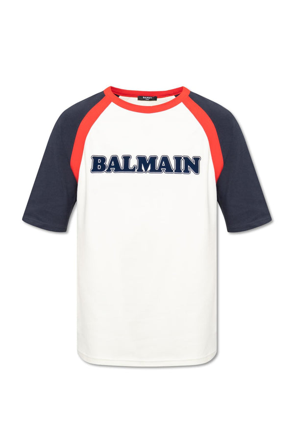 Balmain T-shirt With Logo - Men - Piano Luigi