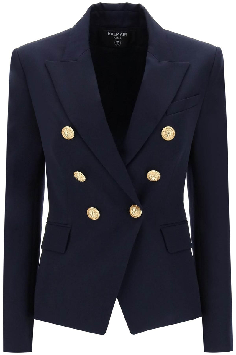 Balmain Stretch Wool Blazer - Women - Piano Luigi