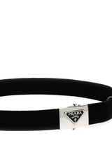 Prada Logo Fabric Belt - Men - Piano Luigi