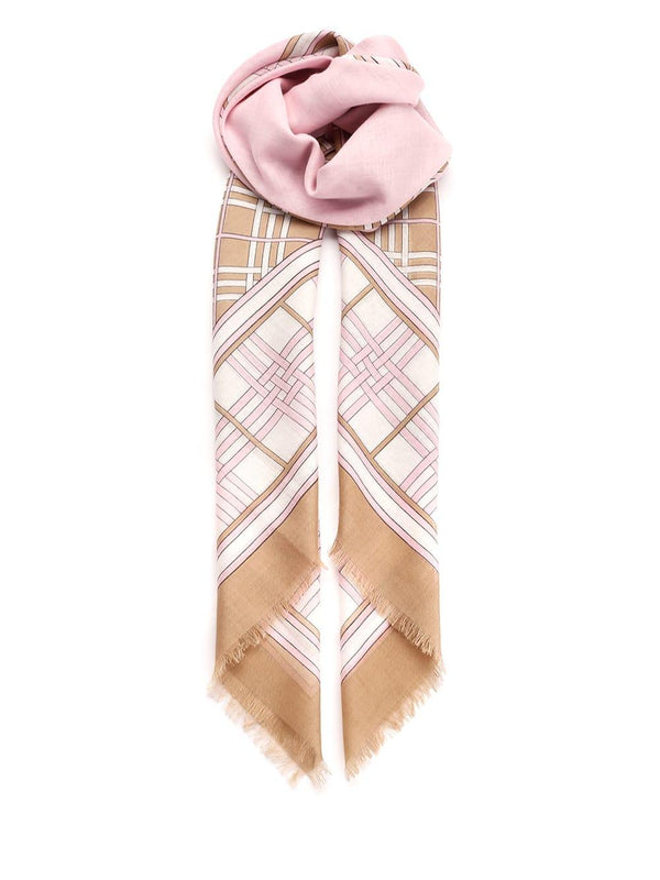 Burberry Wool And Silk Scarf - Women - Piano Luigi