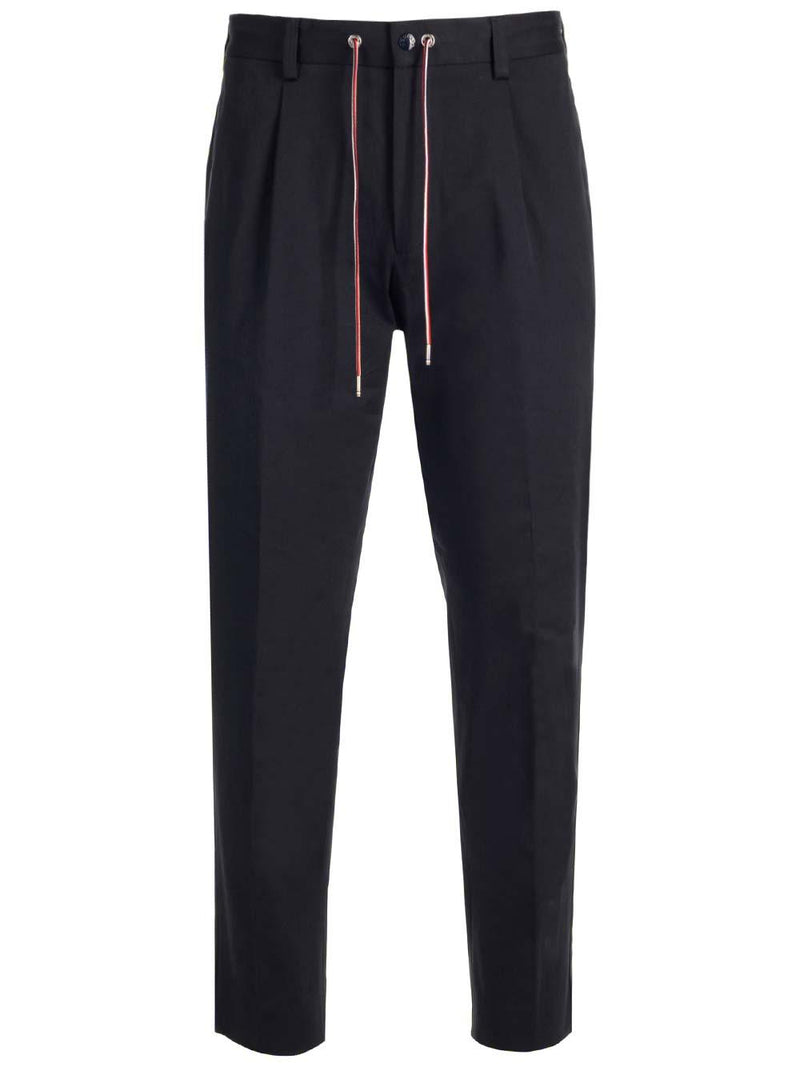 Moncler Blue Trousers - Men - Piano Luigi