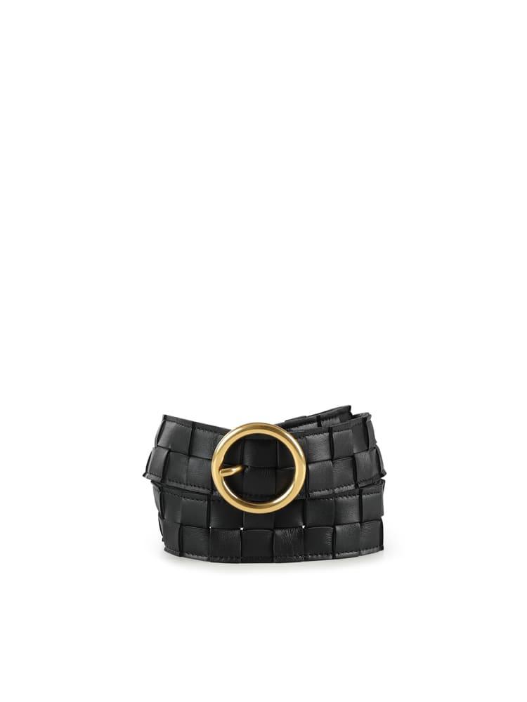 Bottega Veneta Belt In Woven Nappa - Women - Piano Luigi