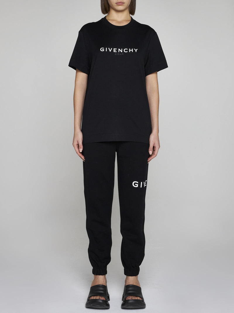 Givenchy Logo Cotton T-shirt - Women - Piano Luigi