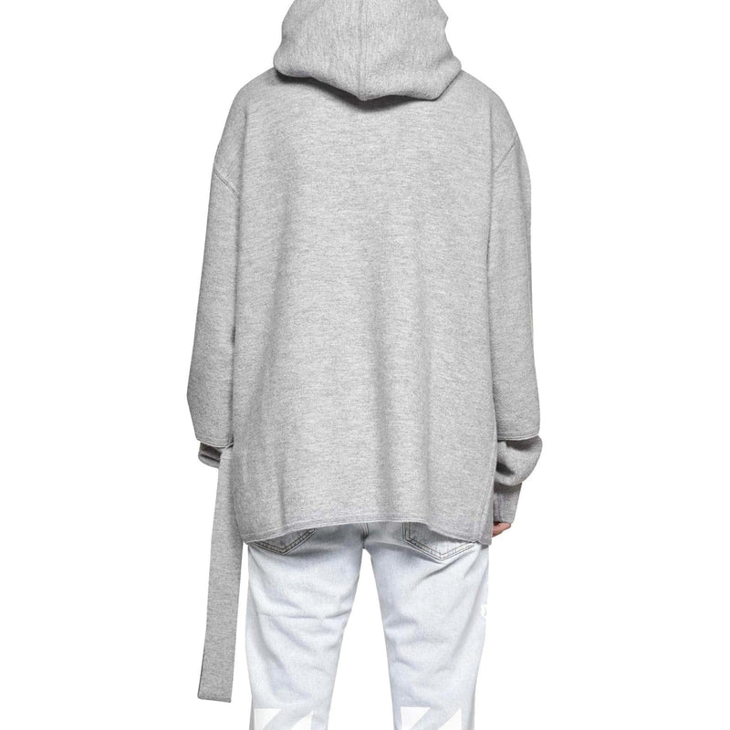 Off-White Wool Sweatshirt - Men - Piano Luigi