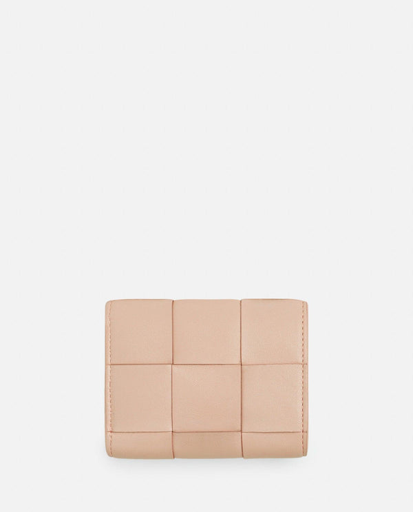 Bottega Veneta Tri-fold Leather Wallet - Women - Piano Luigi