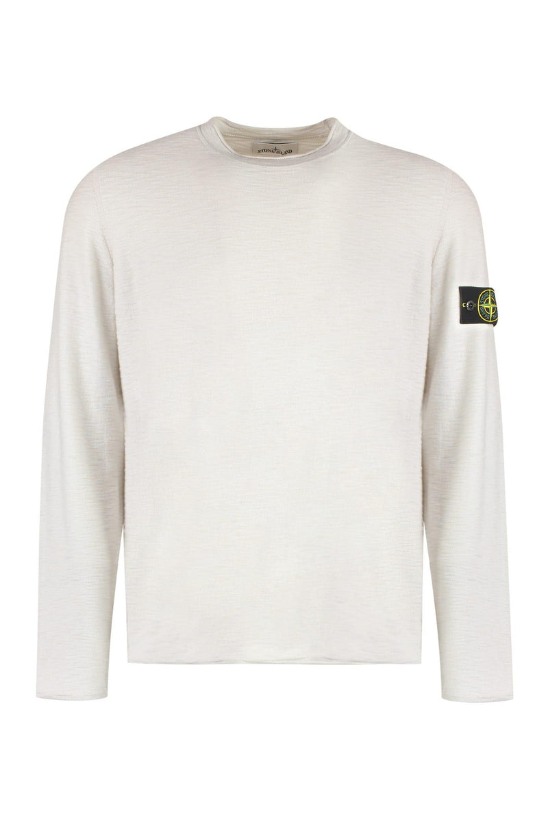 Stone Island Wool-blend Crew-neck Sweater - Men - Piano Luigi